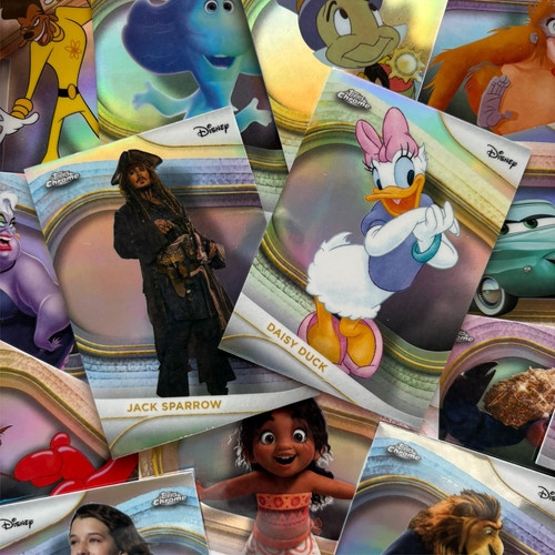 Disney topps chrome 2025 base - chrome,