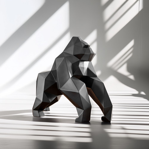 Gorilla gorillas schwarz figur - gorilla,