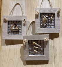 3 Stück 3D Bilder mit Rahmen