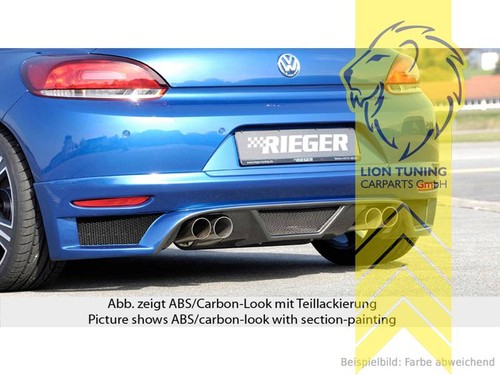 Rieger heckansatz heckspoiler - rieger,