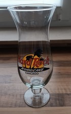 COCKTAIL-GLAS++HARDROCK CAFE++HURRICANE++RAR++Chicago++TOP-Zust.++23,5 cm hoch