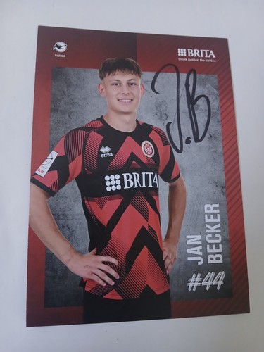 Signierte jan becker sv - ak,