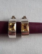 Halbcreolen Silber 925