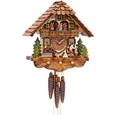Kuckucksuhr "Holzhacker, Hund