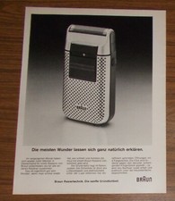 Seltene Werbung BRAUN MICRON