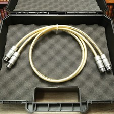 2x 100cm Oyaide FTVS-910 5N Silber 110Ω AES XLR Kabel balanced cable Xhado