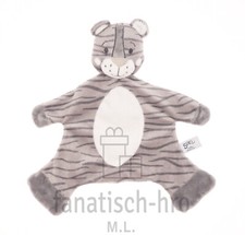 Suki Gifts Schmusetuch Tiger Katze Felix grau Kuscheltuch Tigerkatze Spieltier