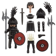 Playmobil schwarzer Ritter Raubritter Ersatzteile La Aventura Auswahl