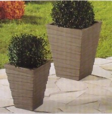 2 Pflanzkübel Fiberglas