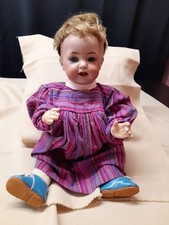 alte Porzellankopfpuppe mit Schlafaugen - Simon & Halbig122 / Kämmer & Reinhardt