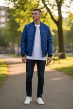 Chiemsee Primaloft Defrost Steppjacke Outdoor Jacke Funktionsjacke Blau Gr. L