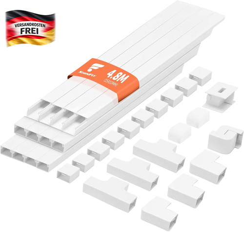 Kabelkanal weiß selbstklebend - kabelkanal,