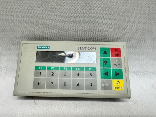 Siemens front op3 panel - siemens,