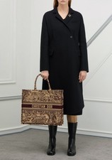 Christian Dior Wintermantel, fr. 38, dt.36-38, schwarz