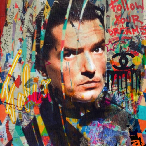 Pop art motiv falco - ,