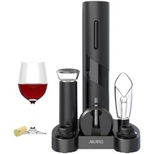 Elektrischer Korkenzieher, Weinöffner, Flaschenöffner