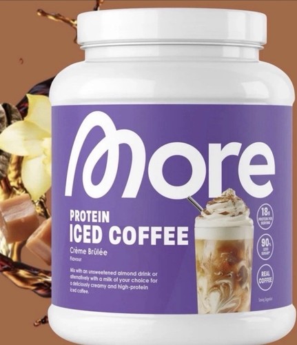 More protein iced coffee - more,