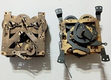 2x Vintage / Antik Uhrwerk /