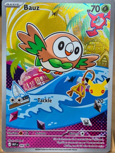Pokemon bauz mep043 black star - bauz,