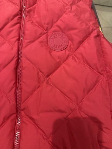 Hermès damen daunenweste rosa - damen,