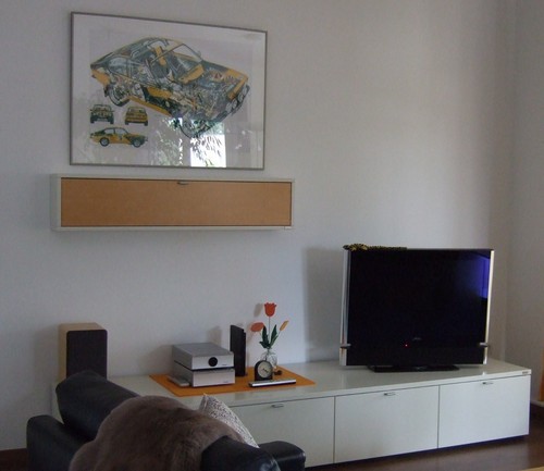 TV-Sideboard mit passendem