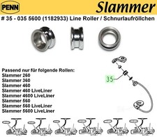 Penn - Ersatzteil # 035 - Line Roller - Schnurlaufröllchen für Slammer Rollen