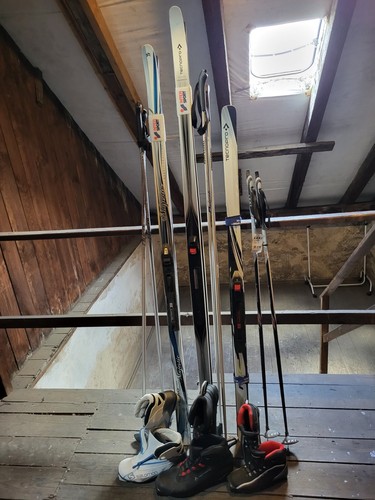 Langlaufski set - langlaufski,