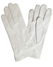 Original Bundeswehr Paradehandschuhe BW Lederhandschuhe Parade Handschuhe Weiß