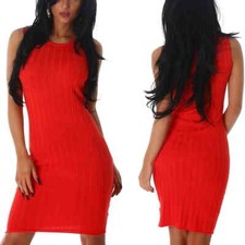 Damen Strickkleid Stretch