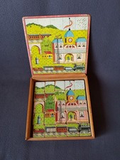 Antik  Holz - Würfelspiel 