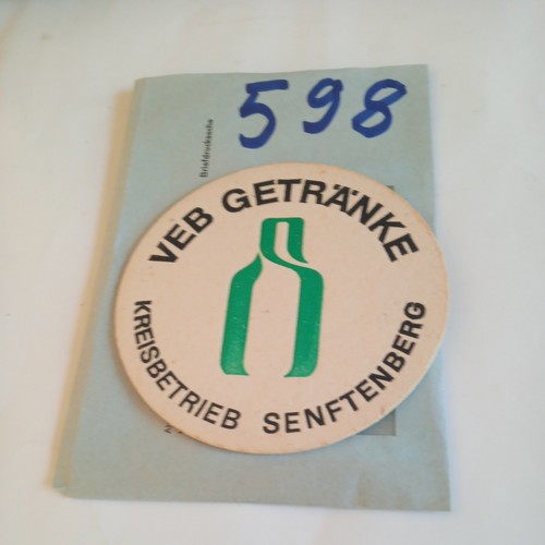 Stück bierdeckel veb 700 - 1,