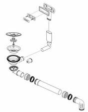 BLANCO  InFino Ablaufgarnitur