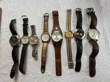 Kurioses Konvolut 8x Armbanduhren aus Erbschaft höchst interessant für Liebhaber