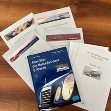 „Alles über die Mercedes-Benz E-Klasse“ 1995, Preislisten, Prospekte