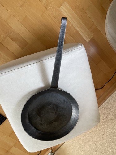 Schmiedeeiserne bratpfanne - schmiedeeiserne,