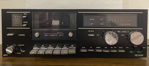 Rft 6131 hifi kassettendeck - rft, gc