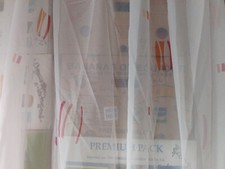 Gardine 400x160cm weiß