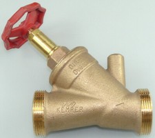 KEMPER WESER FREISTROMVENTIL DN50 x 2 3/8" AG SCHRÄGSITZVENTIL ABSPERRVENTIL