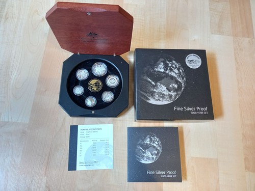 Australien fine silver - fine, proof