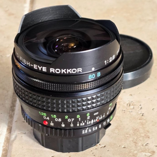 Minolta fish eye rokkor - minolta, fish-eye