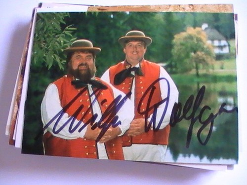 Musik autogramm wildecker - musik,