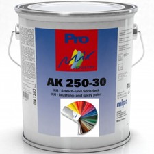 1,0 kg 1K KH Kunstharz Lack Mipa AK 250-30, RAL Farben, seidenmatt. Industrie.