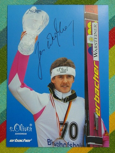 Autogrammkarte originale - &,