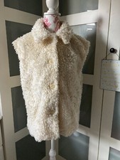 Hennes Collection Weste Fellweste Gr S Wollweiss