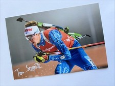 orig. Biathlon Autogramm Tero
