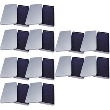  12 PCs Desktop -Telefonhülle Speicherhalter Temperierter Glasschirme USB -Kabel