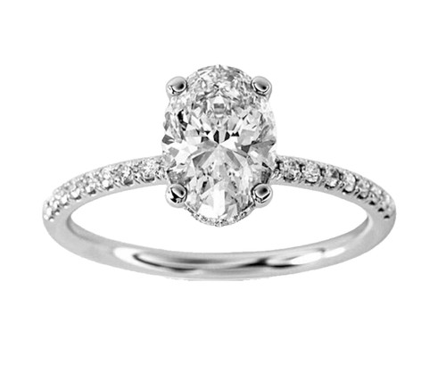 14k weiss gold lab - weiss,