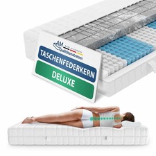 7 Zonen Deluxe 3D Taschenfederkern Matratze 90x200 140x200 180x200 H2 H3 H4