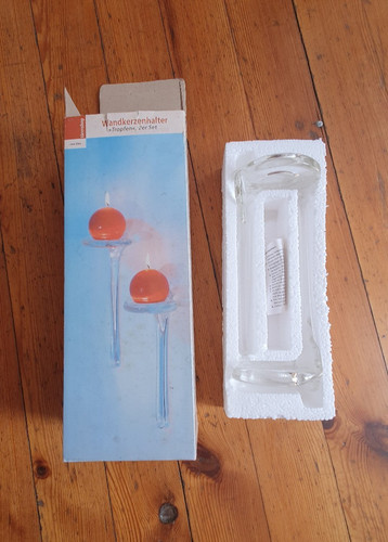 Paar wandkerzenhalter aus - paar,