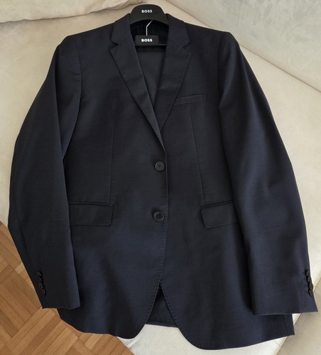 Hugo boss anzug dunkelblau - boss,